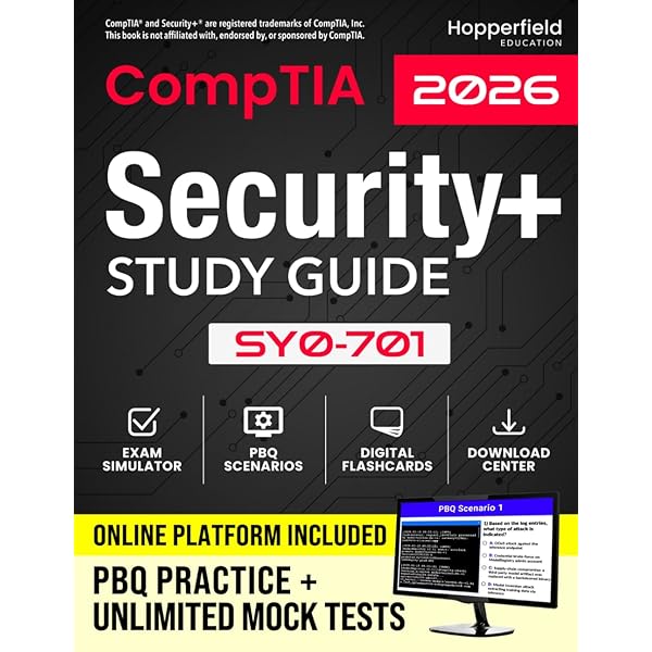 Amazon.com: CompTIA Security+ Study Guide 2026-2027: An Exam-Ready